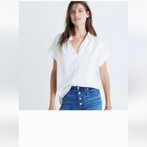 Madewell white Button Down shirt